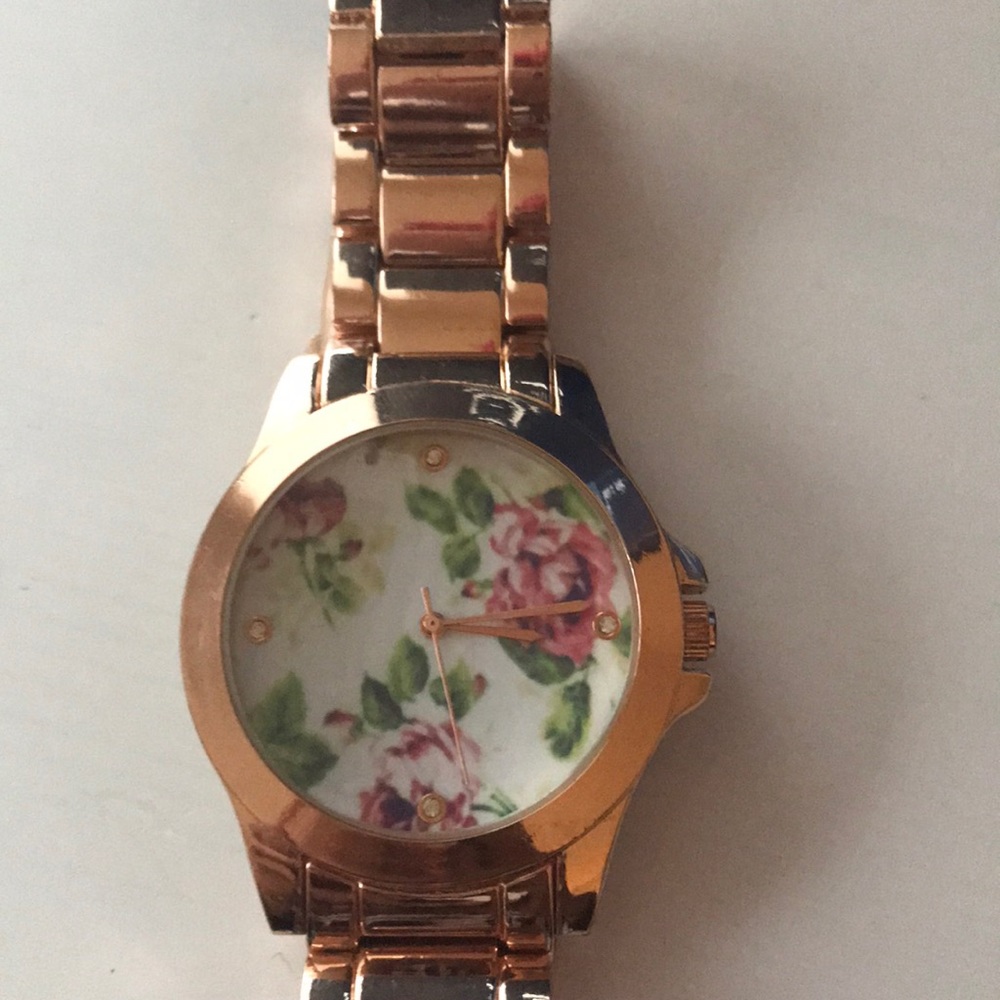 Rose gold Watch!